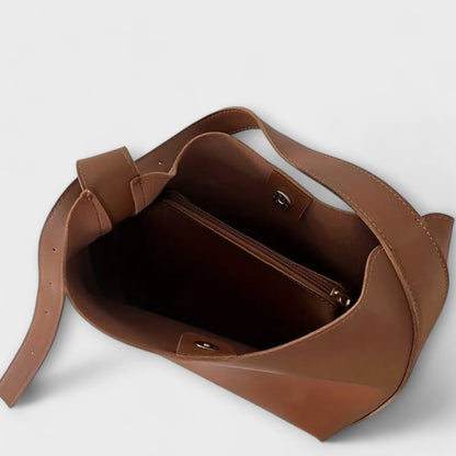 Eva | Bolso de Hombro de Cuero Elegante