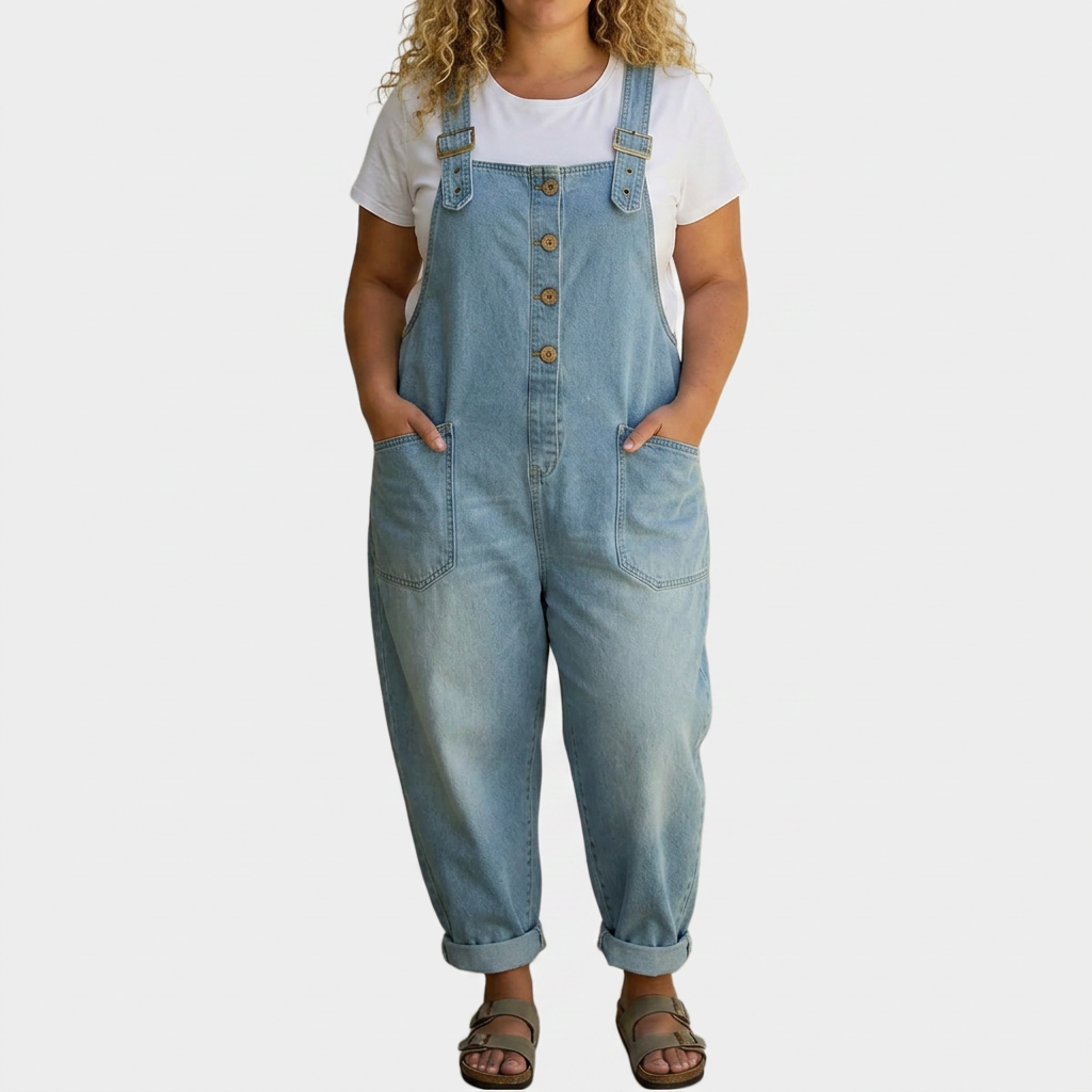 Peto Estilo Vaquero con Tirantes Ajustables Mae