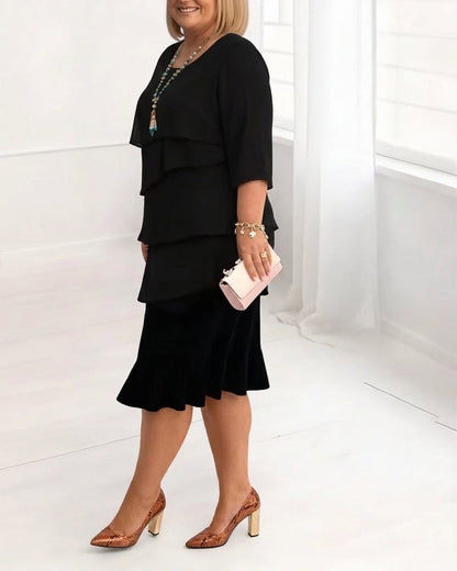 Patricia | Vestido Cómodo Elegante con Volantes