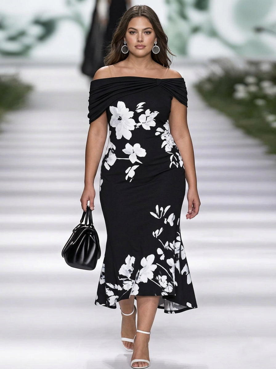 Vestido Floral Elegante Frederique