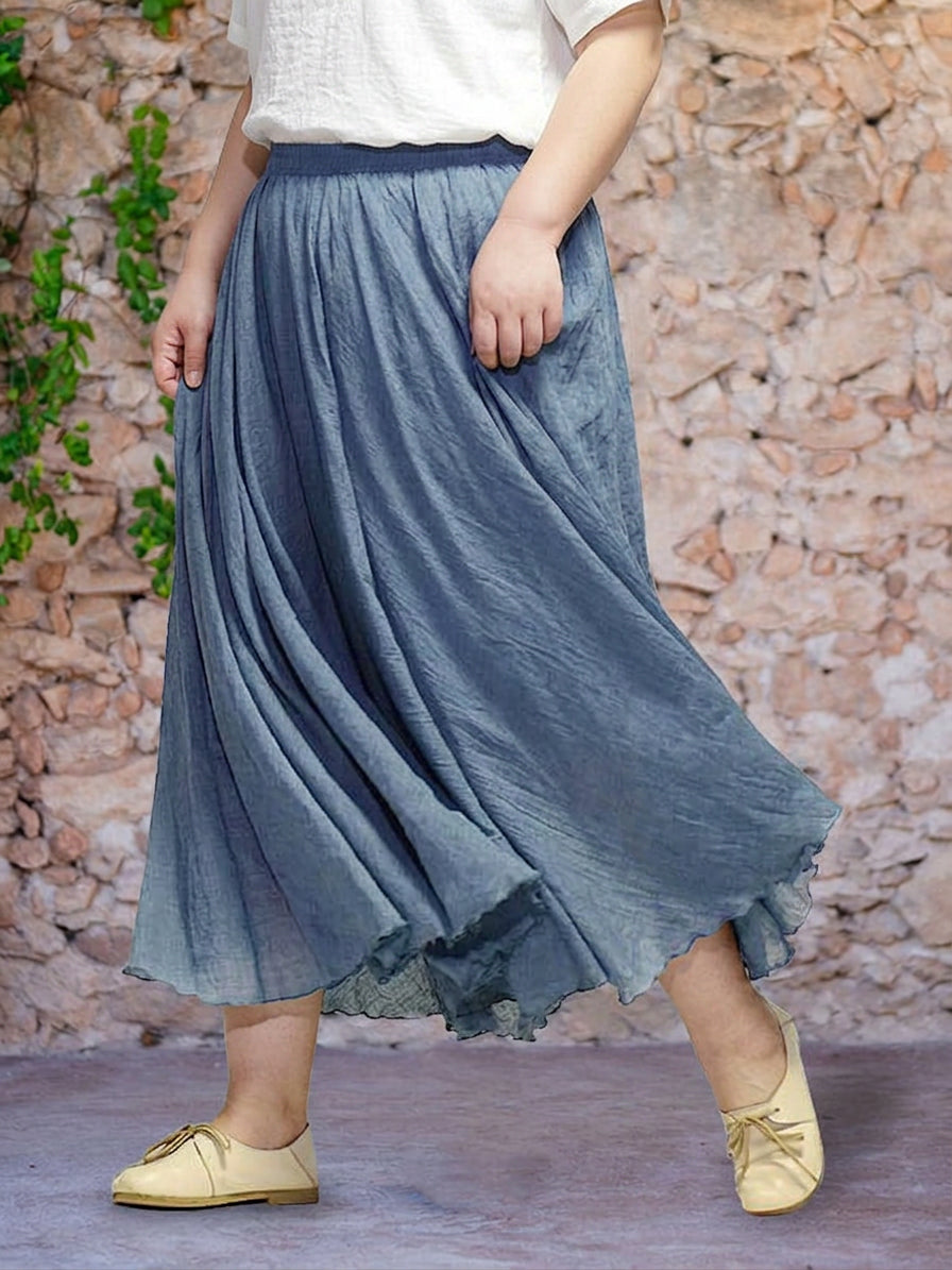 Eva | Falda Brise de Movimiento Natural