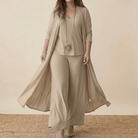 Barbara | Conjunto Elegante de Tres Piezas