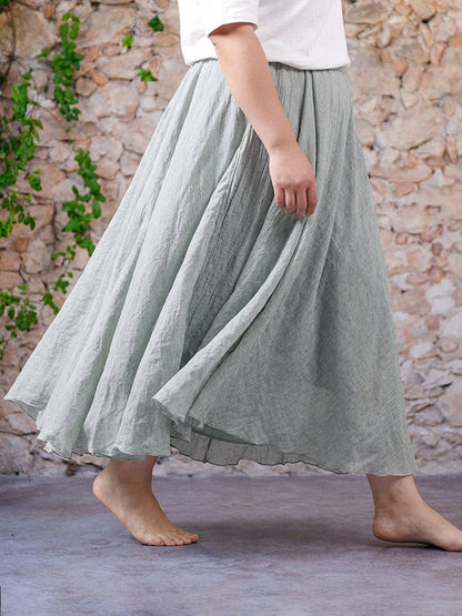 Falda Perla Brillante — Movimiento Natural Elegante