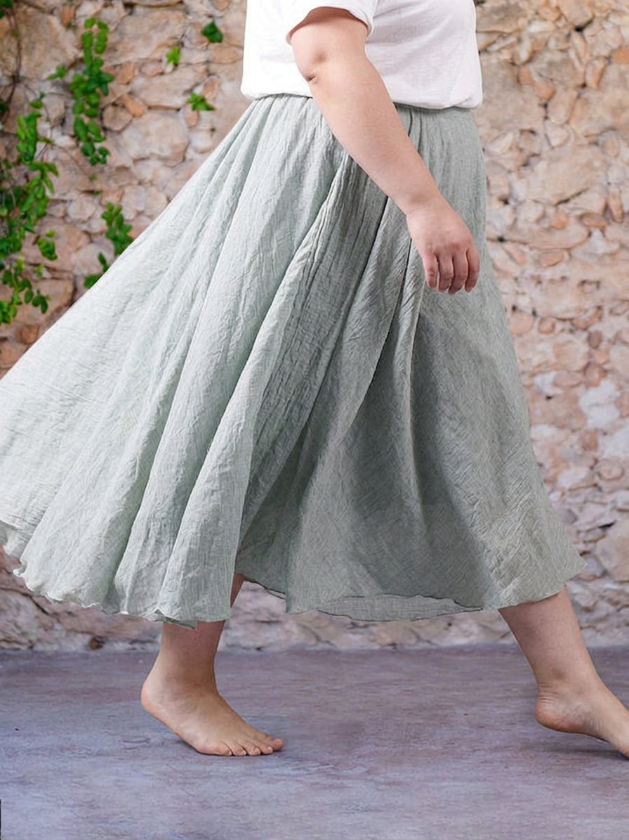 Eva | Falda Brise de Movimiento Natural