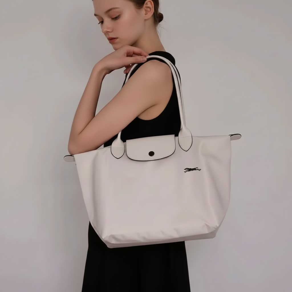 Bolso Tote Grande | Beige Claro