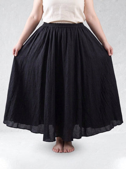 Falda Perla Brillante — Movimiento Natural Elegante