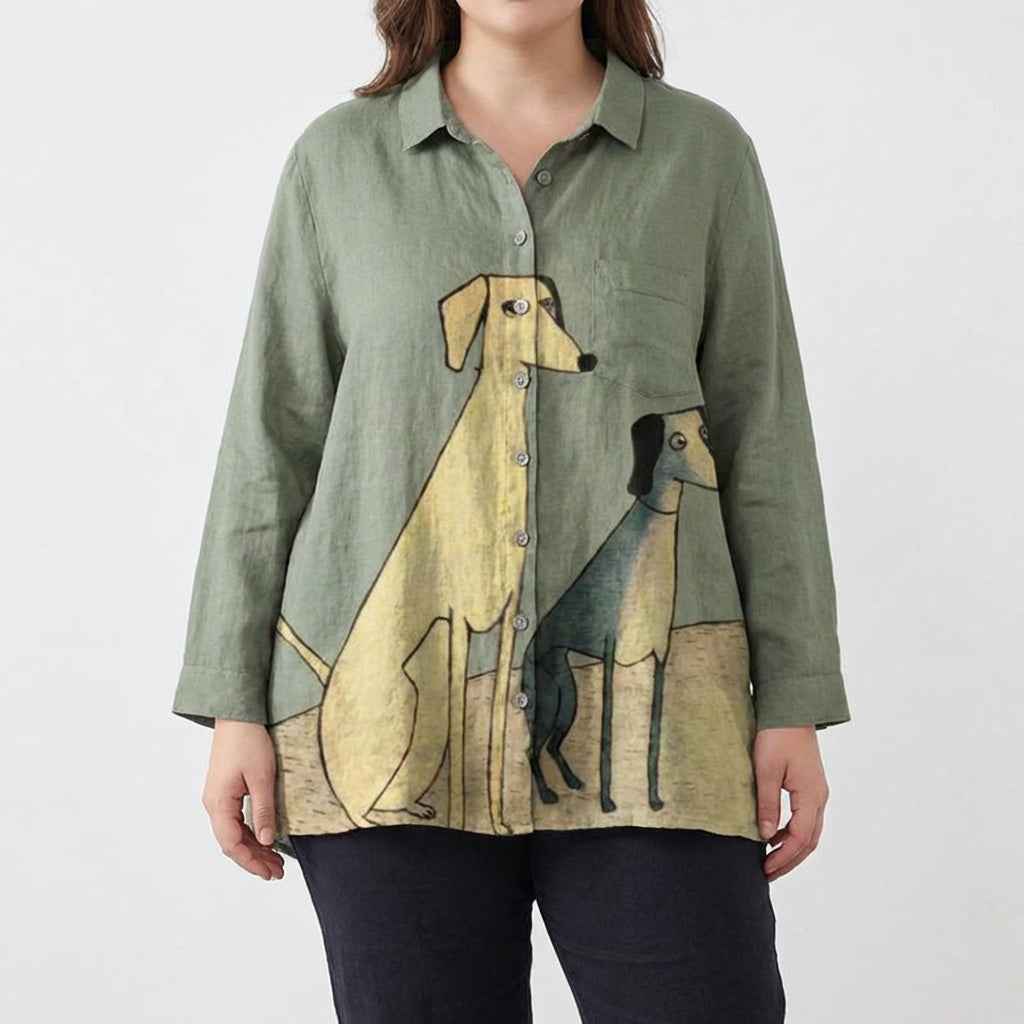 CONSTANCE | BLUSA DE LINO ELEGANTE