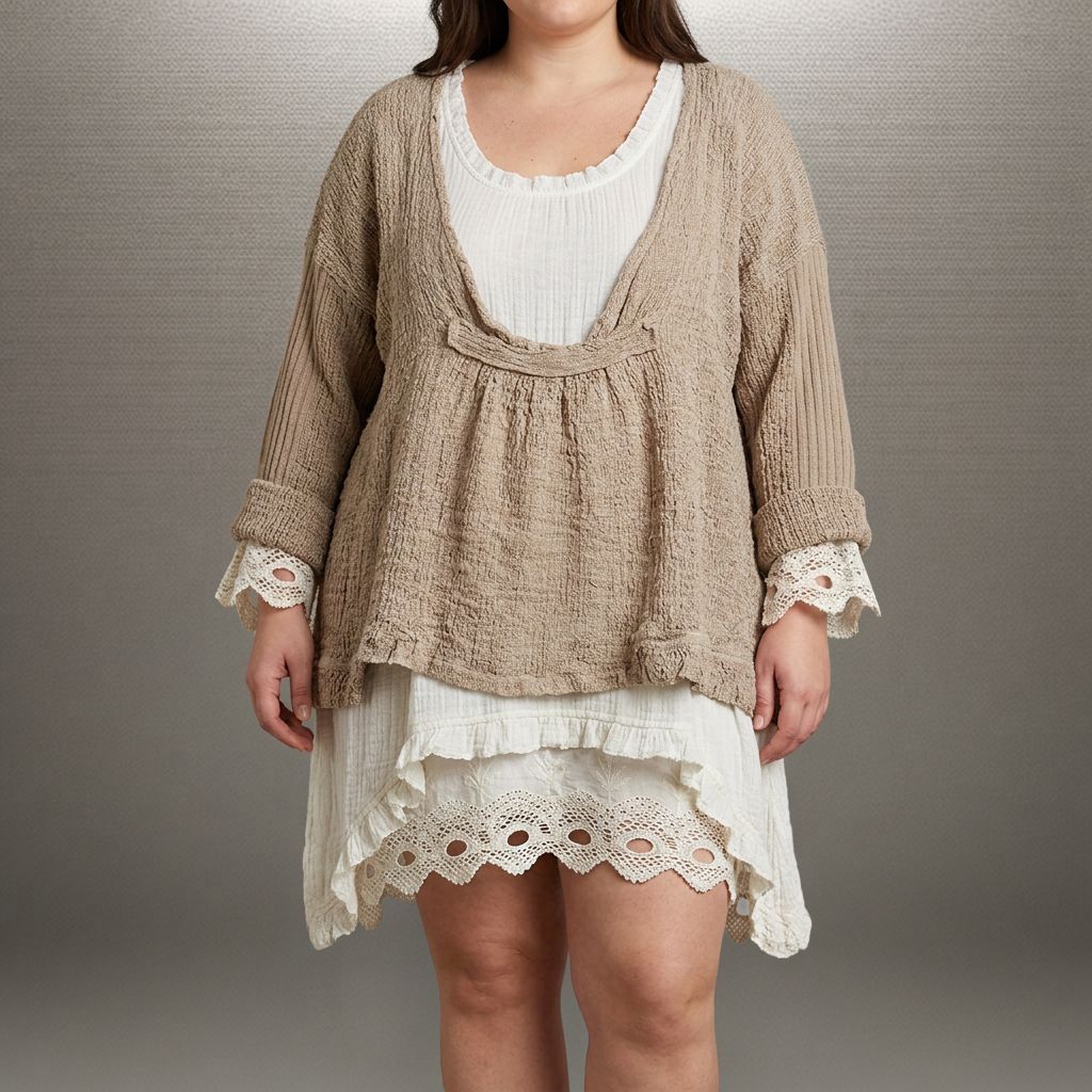 Willow | Conjunto Casual con dos Camisas de Manga Larga