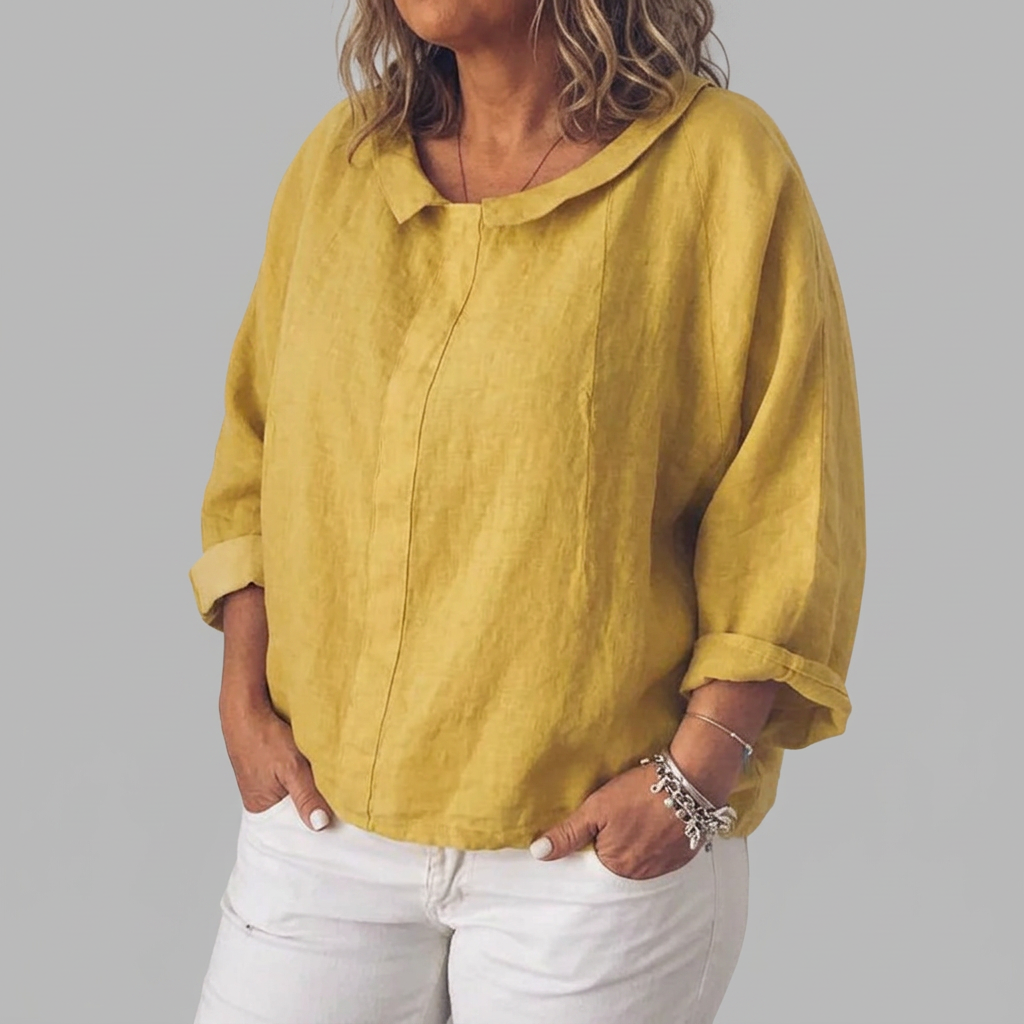 Kadia | Blusa Holgada de Manga Larga