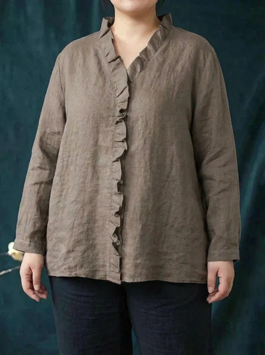 ELINE | BLUSA DE LINO ELEGANTE