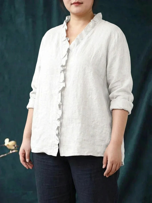 ELINE | BLUSA DE LINO ELEGANTE