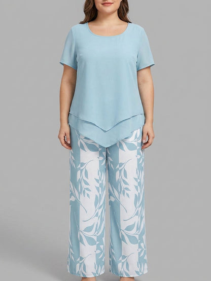 Avy | Conjunto Estampado de Hojas