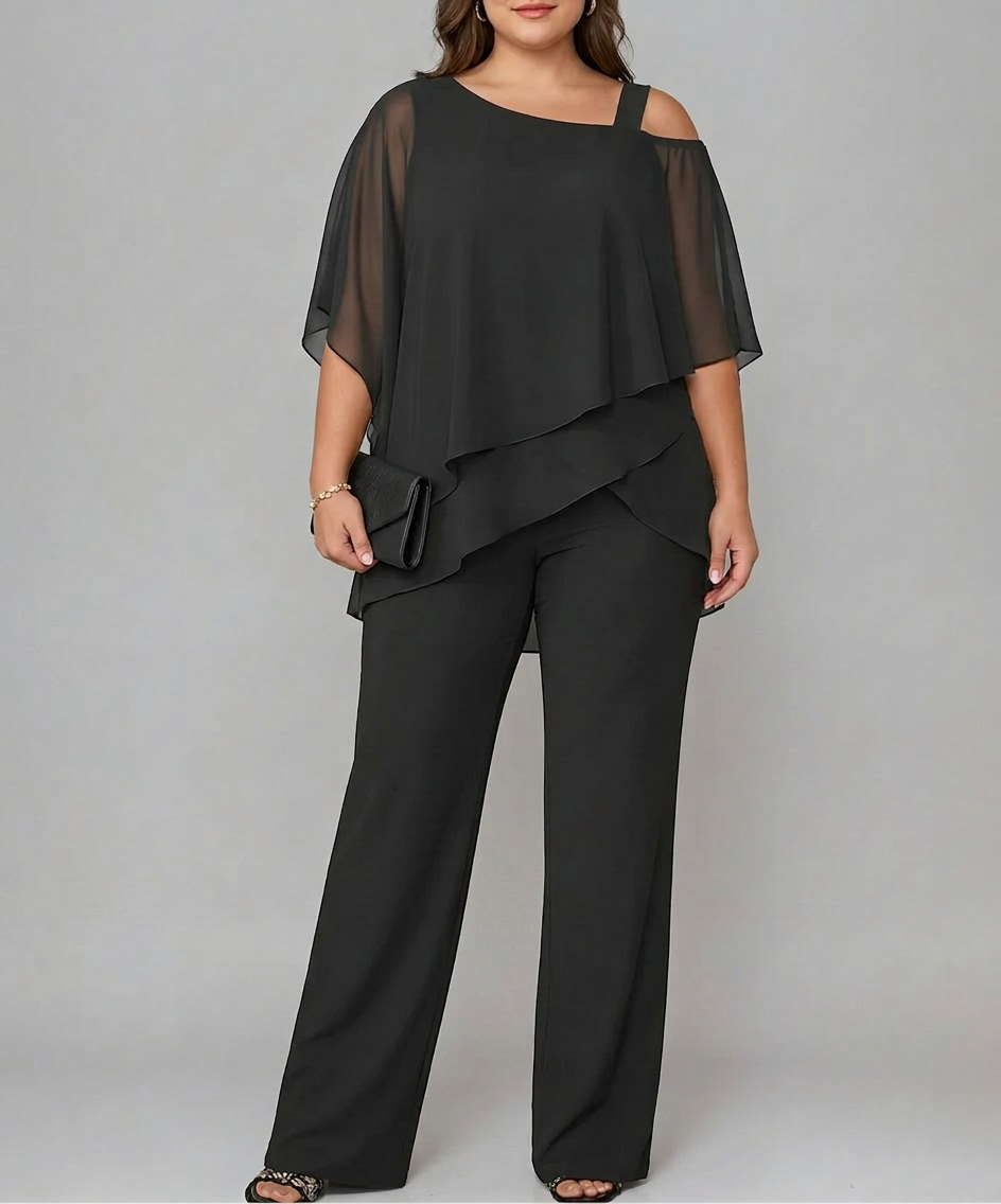 Gabrielle | Conjunto de Dos Piezas en Capas