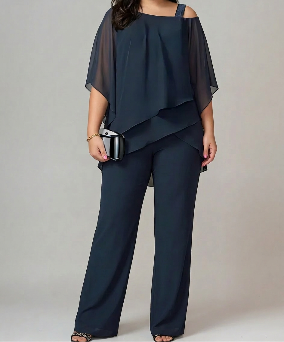 Gabrielle | Conjunto de Dos Piezas en Capas
