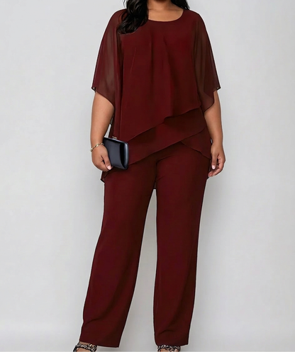 Gabrielle | Conjunto de Dos Piezas en Capas
