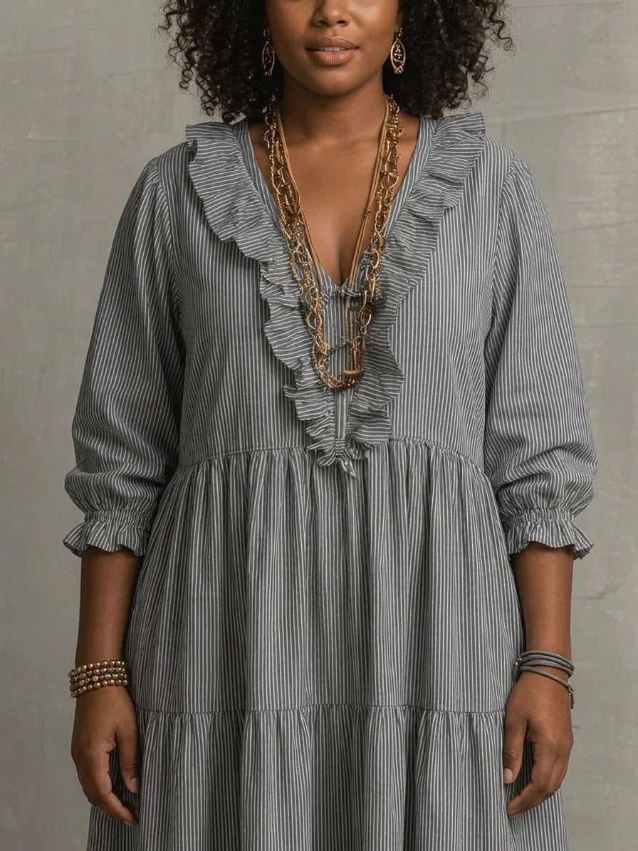 Elowen | Vestido Maxi Boho Manga Larga