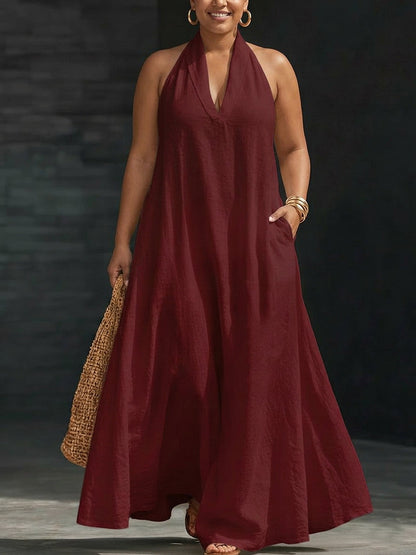 Aveline | Vestido Maxi Halter