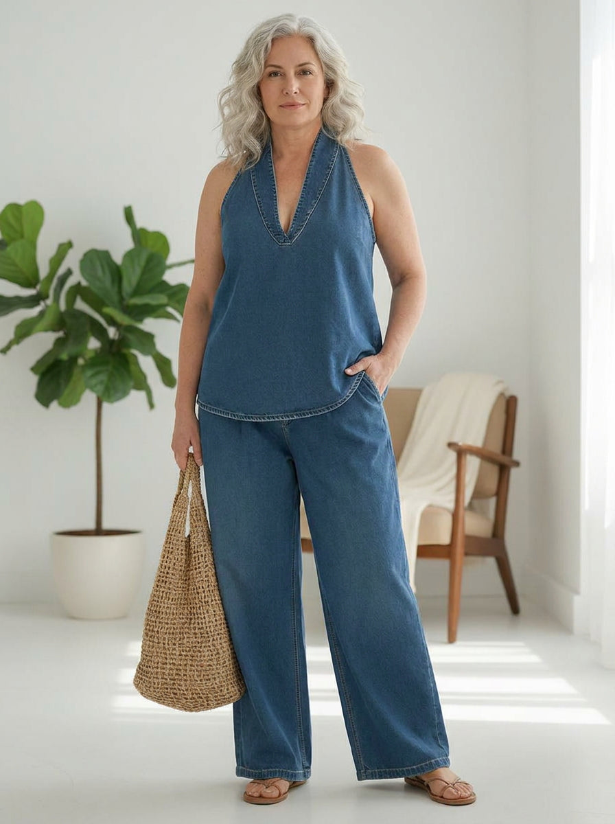 Conjunto Dos Piezas Estilo Vaquero Ivy