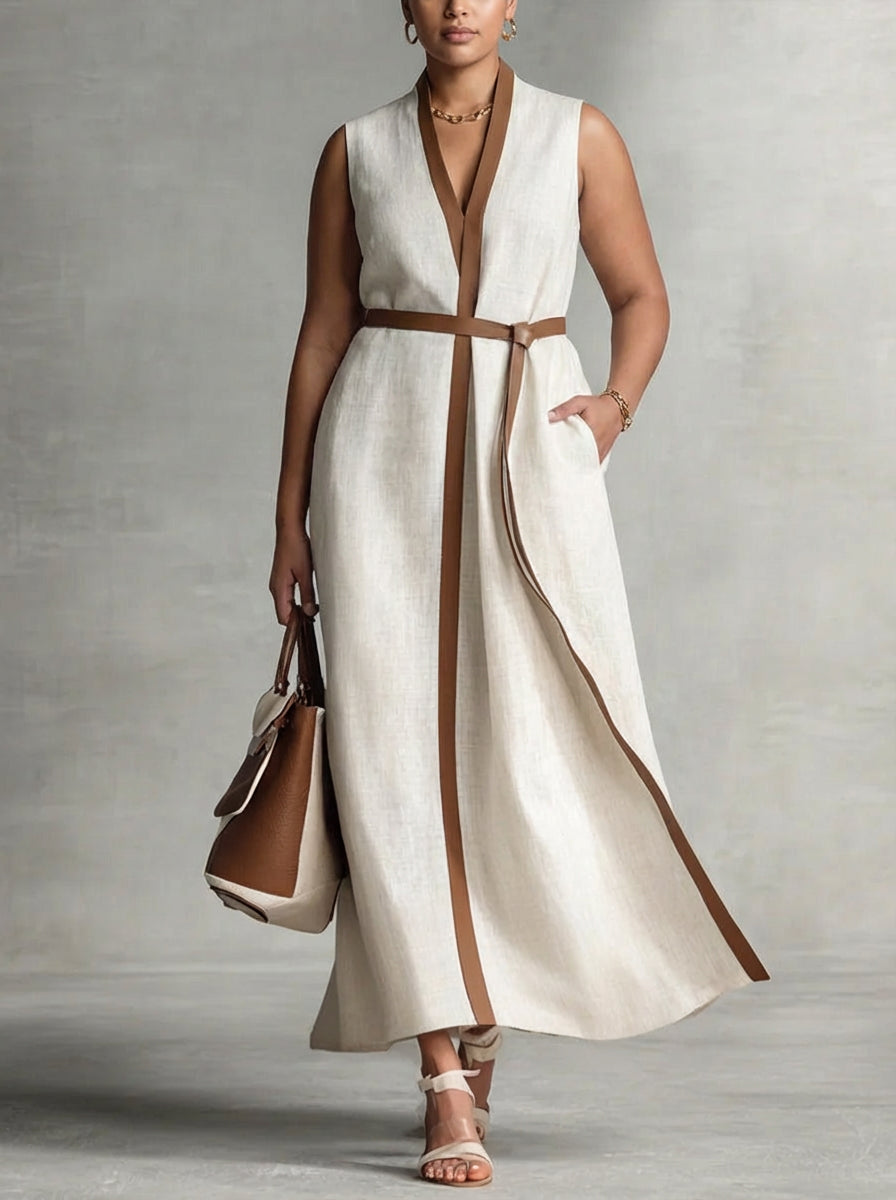 Aria | Vestido Maxi Sin Mangas