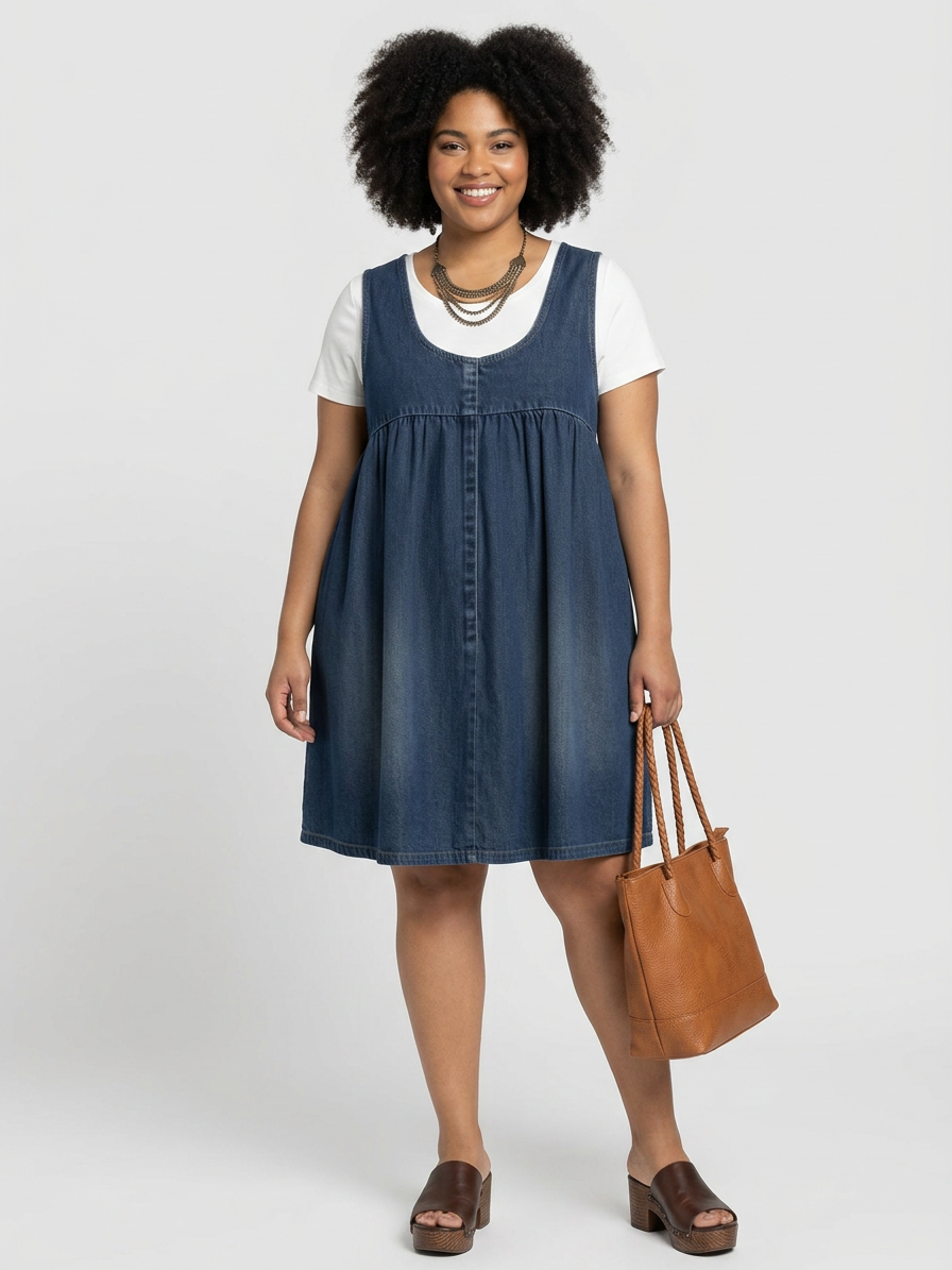 Vestido Largo Vaquero Vintage Karen