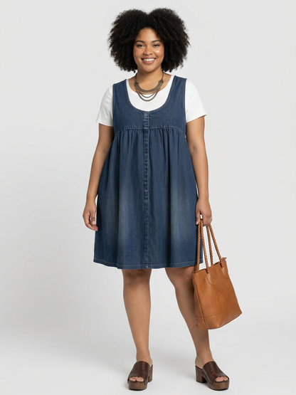 Vestido Largo Vaquero Vintage Karen