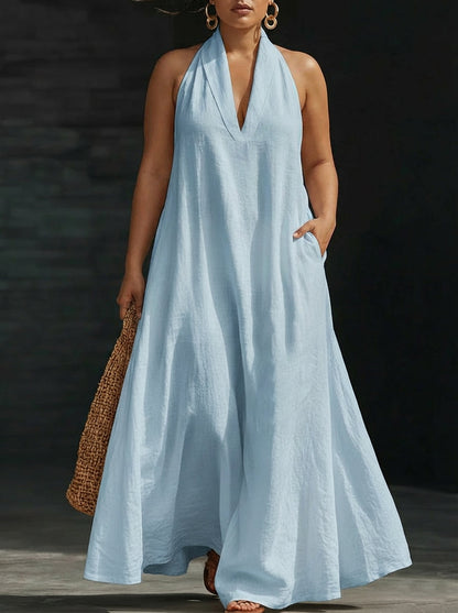 Aveline | Vestido Maxi Halter