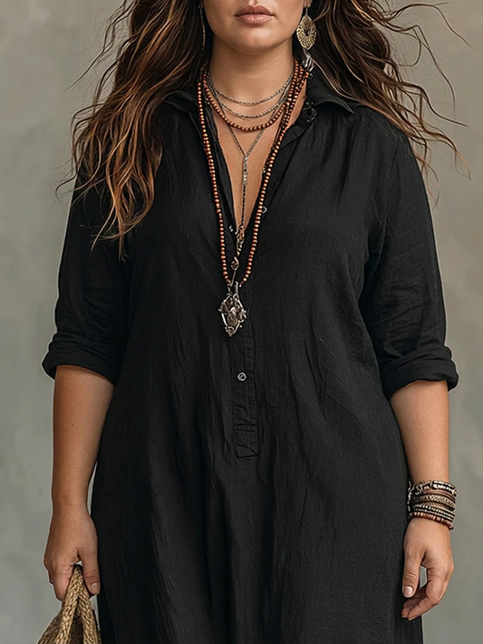 Nora | Vestido Maxi Relajado