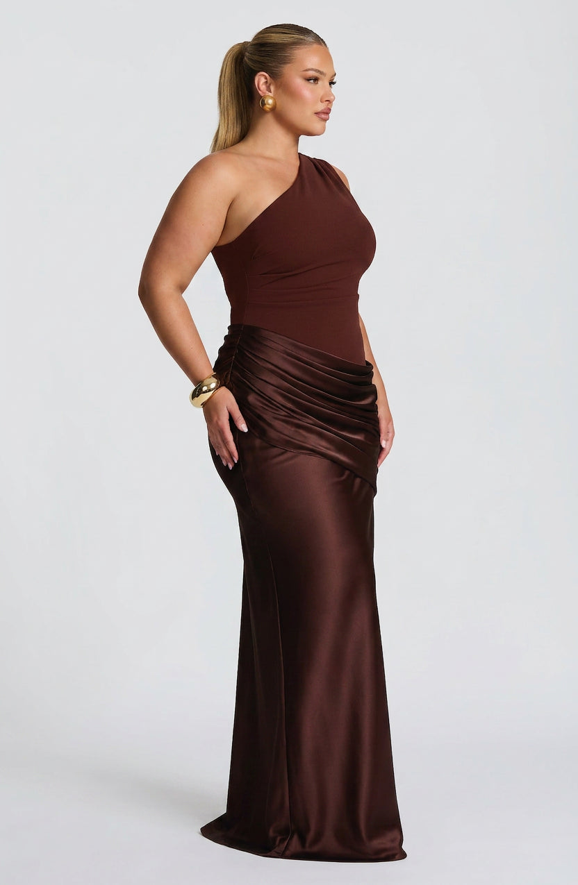 Vestido Largo Granate Sadona