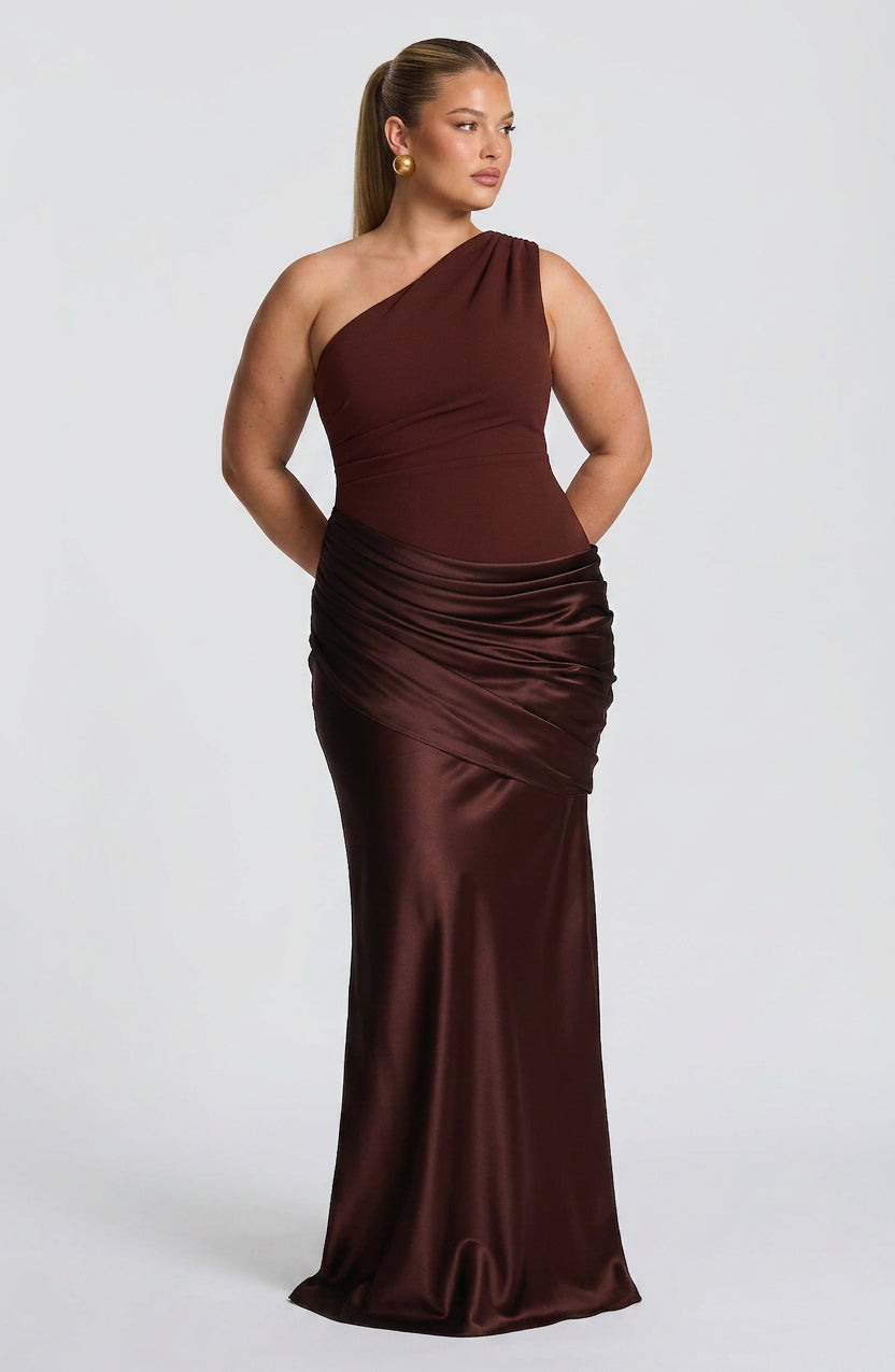 Vestido Largo Granate Sadona