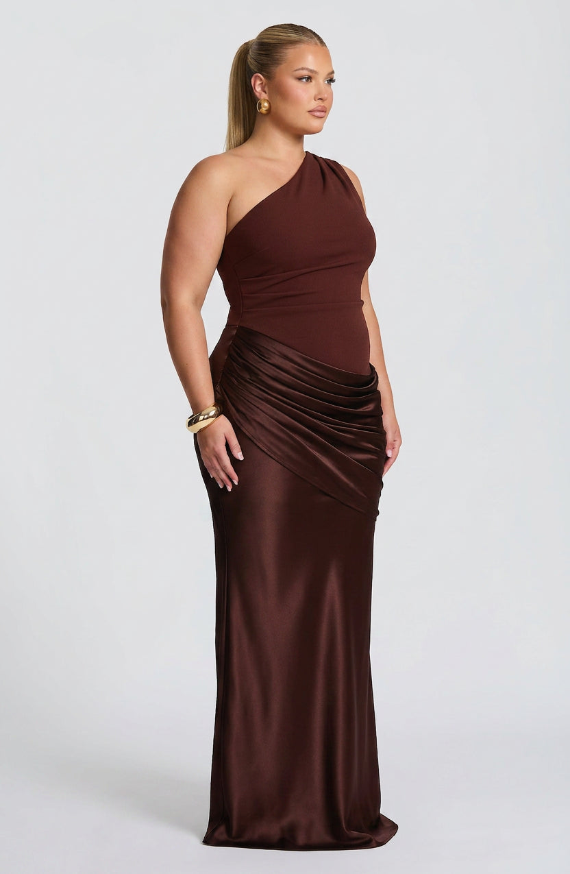 Vestido Largo Granate Sadona