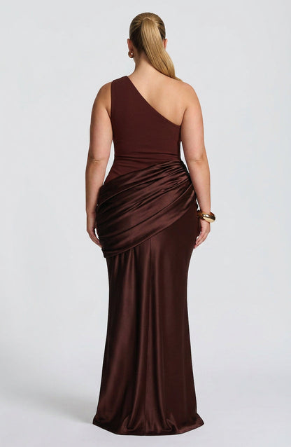 Vestido Largo Granate Sadona