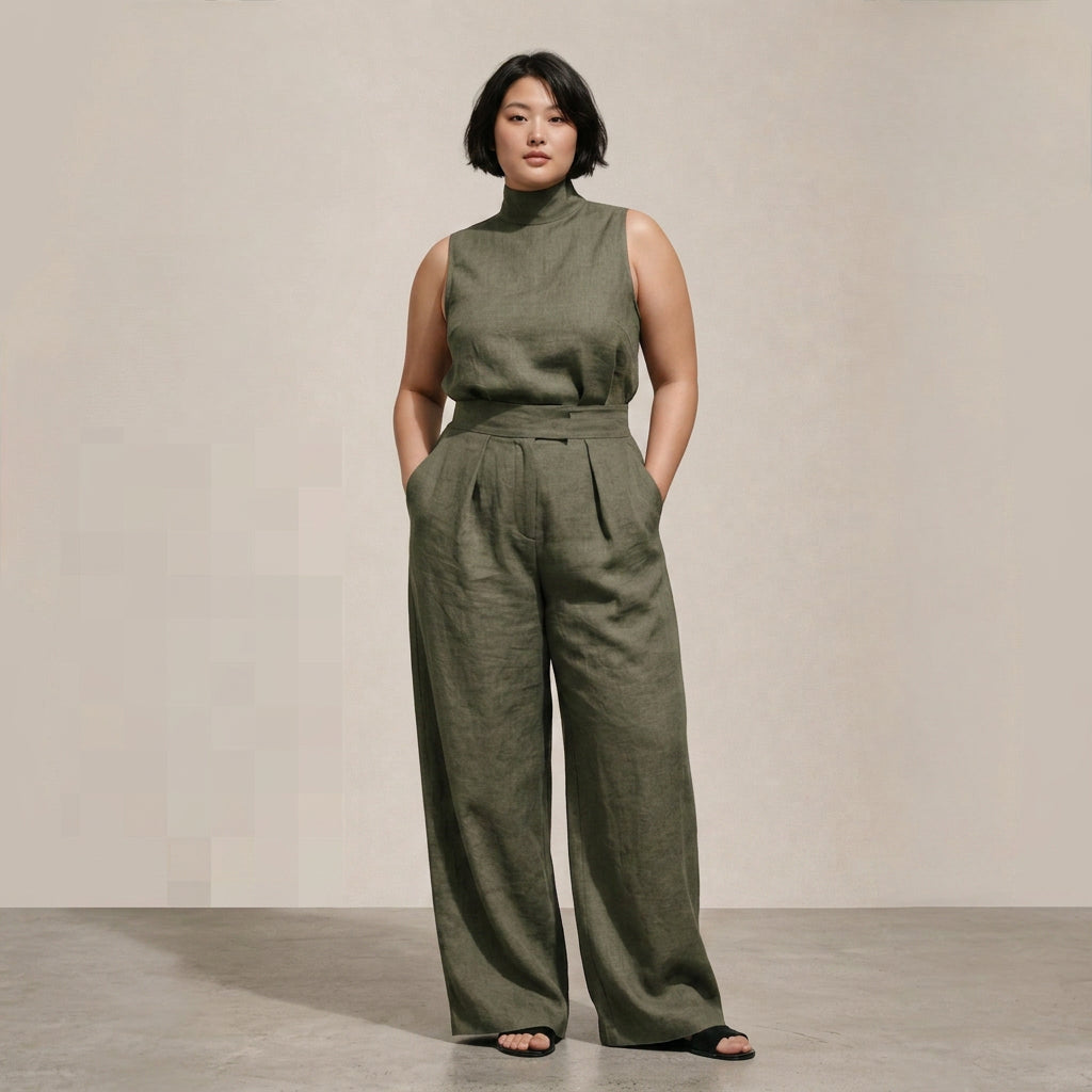 Elisa | Mono Elegante de Cintura Alta