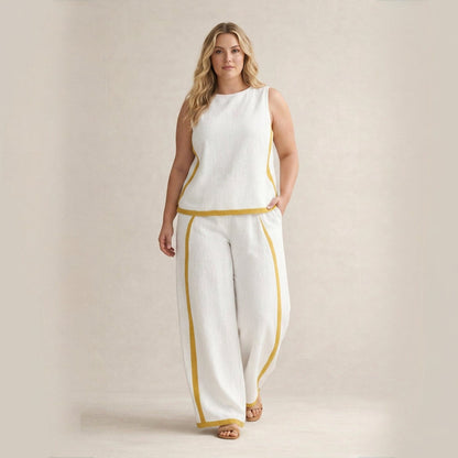 Sophie | Conjunto Elegante de Pierna Ancha