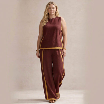 Sophie | Conjunto Elegante de Pierna Ancha