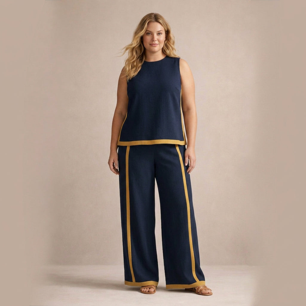Sophie | Conjunto Elegante de Pierna Ancha