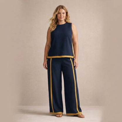Sophie | Conjunto Elegante de Pierna Ancha