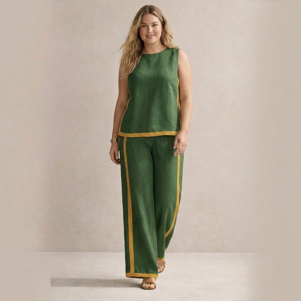 Sophie | Conjunto Elegante de Pierna Ancha