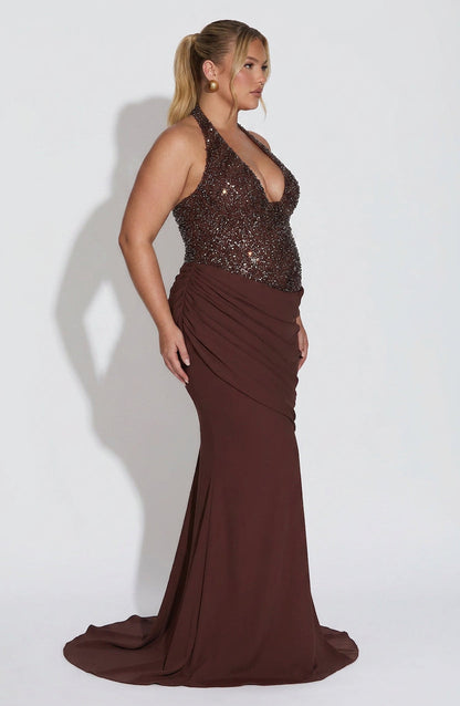 Vestido de Gala Granate Taylor