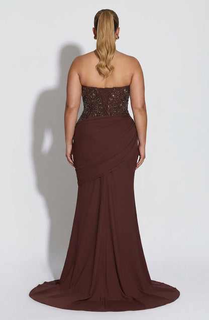 Vestido de Gala Granate Taylor