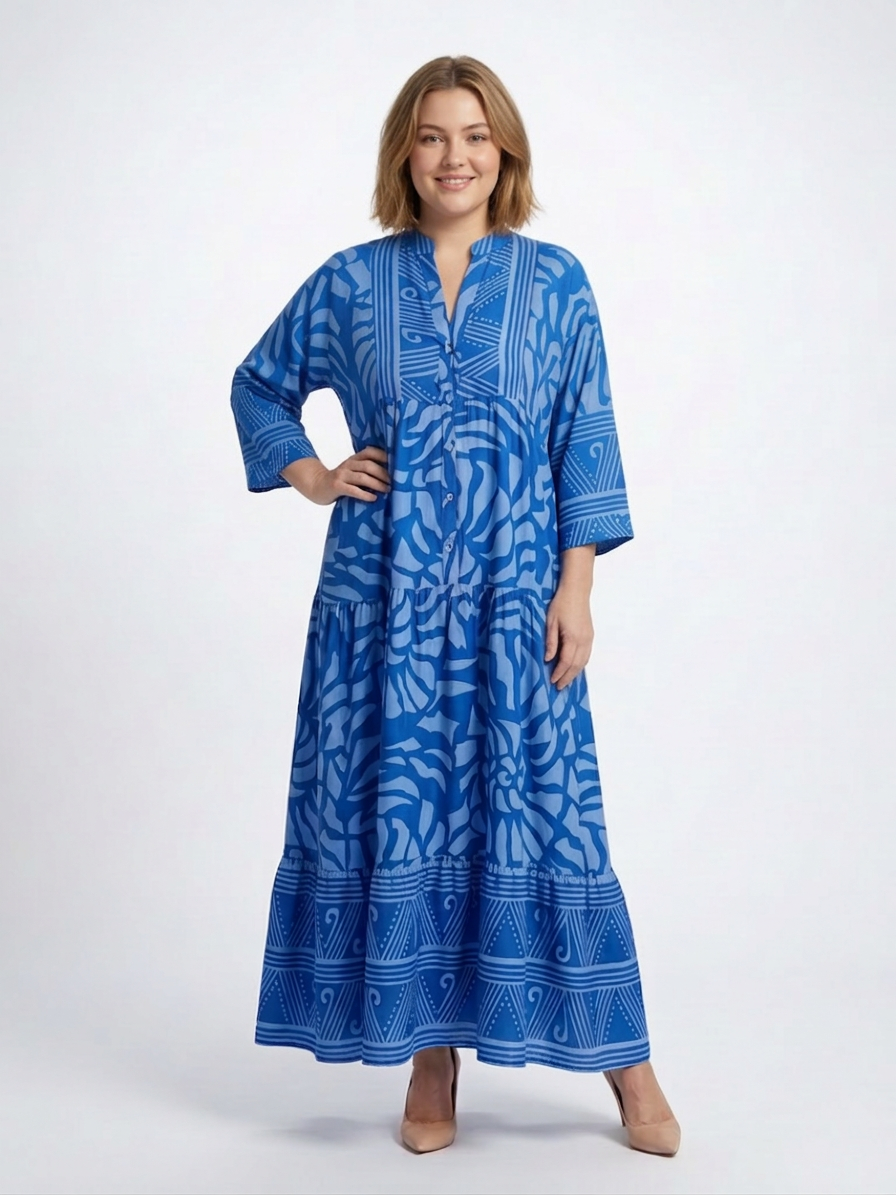 Marielle | Button Front Midi Dress