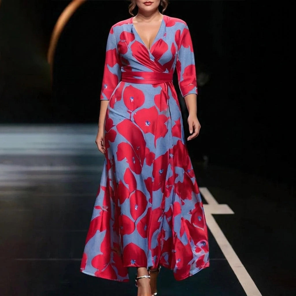 Ysa | Vestido Chic con Estampado Floral
